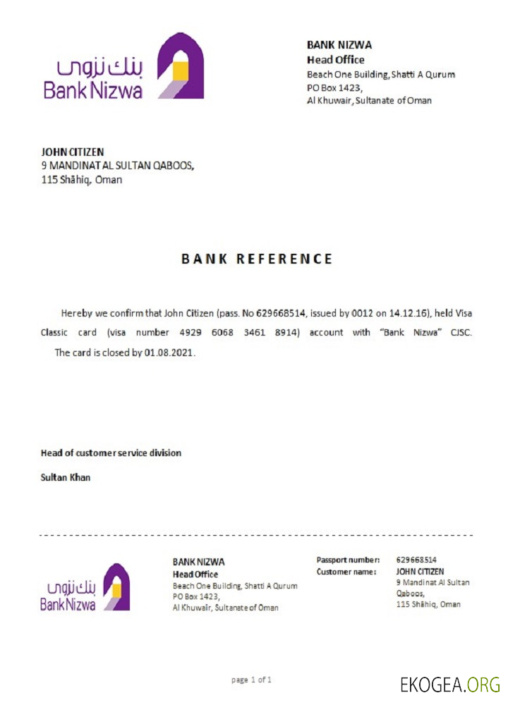 Référence Oman , Nizwa , closure